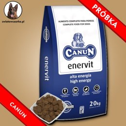 PRÓBKA Canun Enervit dla psów dorosłych łatwo trawienna na drobiu i rybie 150g