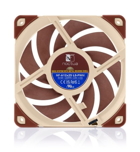 Wentylator NOCTUA NF-A12x25 LS-PWM Sterrox