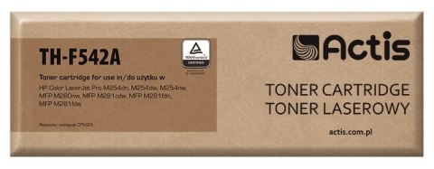 Toner ACTIS TH-F542A (zamiennik HP 203A CF542A; Standard; 1300 stron; żółty)