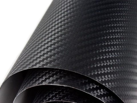 Folia rolka carbon 3D czarna 1,27x28m