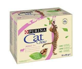 Karma Cat Chow z jagnięciną i zieloną fasolką10x85g