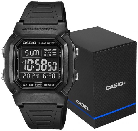 Zegarek CASIO W-800H-1BVES Unisex