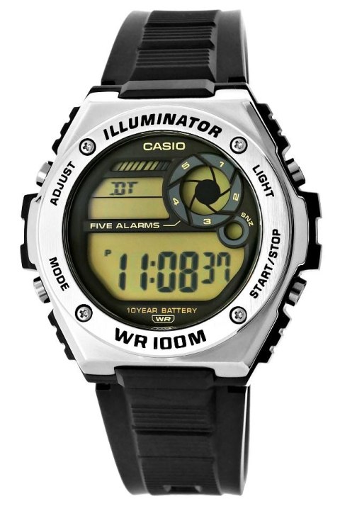 Zegarek Casio MWD-100H-9AVEF 10 BAR Do pływania Unisex