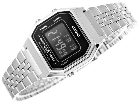 Zegarek Damski CASIO Collection Retro LA680WA-1BDF