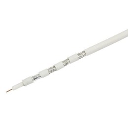 Kabel koncentryczny antenowy SAT CPV0037 LogiLink 100m biały