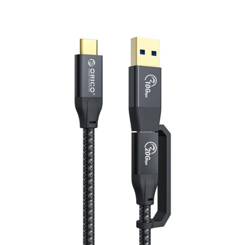 Kabel USB-C Orico ACC32-10-BK-BP USB 3.2 GEN2 20 Gbps, 4K, 100W