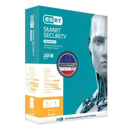 Oprogramowanie ESET Smart Security PREMIUM - przedłużenie licencji, 36 m-cy, BOX