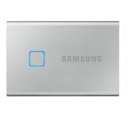 Dysk SSD zewnętrzny USB Samsung SSD T7 2TB Portable Touch (1050/1000 MB/s) USB 3.1 Silver