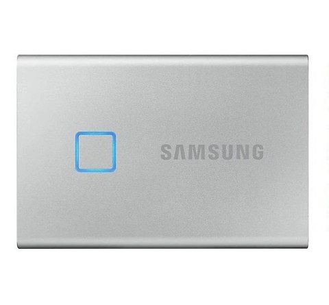 Dysk SSD zewnętrzny USB Samsung SSD T7 2TB Portable Touch (1050/1000 MB/s) USB 3.1 Silver