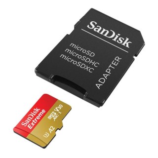 Karta pamięci MicroSDXC SanDisk EXTREME 128GB 190/90 MB/s A2 C10 V30 UHS-I U3