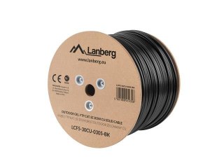 Kabel FTP Lanberg kat. 5e 305m drut CU outdoor żelowany