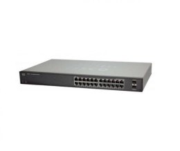 Switch zarządzalny Cisco SG200-26P 24x100/1000 2xSFP Combo Rack PoE (SLM2024PT)