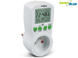 Timer cyfrowy GreenBlue GB107 16 programów max 240 programów