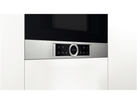 Kuchenka mikrofalowa BOSCH BFR634GS1 (900W; 21l; kolor inox)