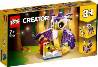 LEGO Creator 31125 Fantastyczne leśne stworzenia