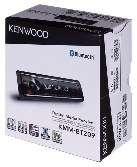 Radioodtwarzacz sam. KENWOOD KMM-BT209