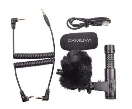 CKMOVA VCM3 PRO - Mikrofon pojemnościowy typu shotgun