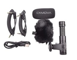 CKMOVA VCM3 PRO - Mikrofon pojemnościowy typu shotgun