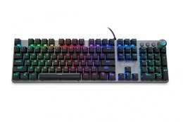 Klawiatura mechaniczna IBOX AURORA K-4 RGB IKGMK4 (USB; (US); kolor czarny)