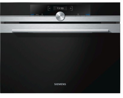 Kuchenka mikrofalowa Siemens CF 634AGS1 (900W; 36l; kolor czarno-srebrny)