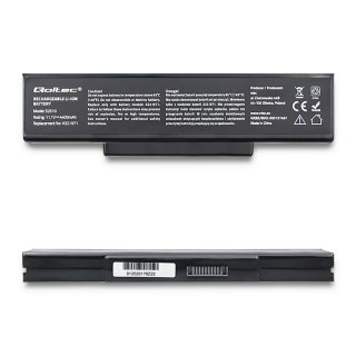 Qoltec Bateria do Asus A32-K72 | K72J | 4400mAh | 10.8-11.1V