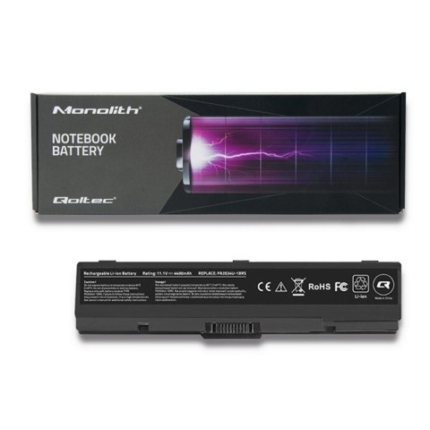 Qoltec Bateria do Toshiba PA3534U | 4400mAh | 10.8-11.1V