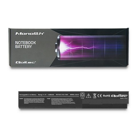 Qoltec Bateria do Asus A31-X401 | X301 | X401 | 4400mAh | 10.8-11.1V