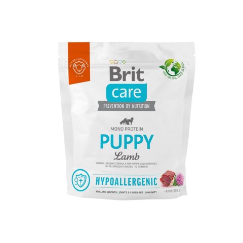 Brit Care Dog Hypoallergenic Puppy Lamb 1kg