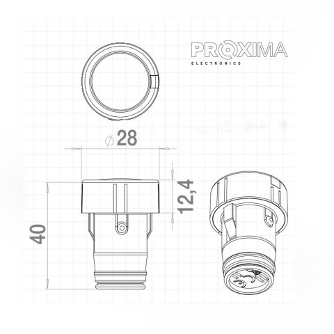 Pilot Proxima Zapalniczka (FAAC SLH 868MHz)