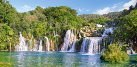 CASTORLAND Puzzle 4000el. Krka Waterfalls, Croatia - Wodospady Krka