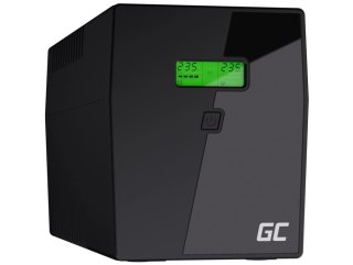 UPS ZASILACZ AWARYJNY Green Cell MICROSINE 2000VA 1400W Z WYŚWIETLACZEM LCD UPS09