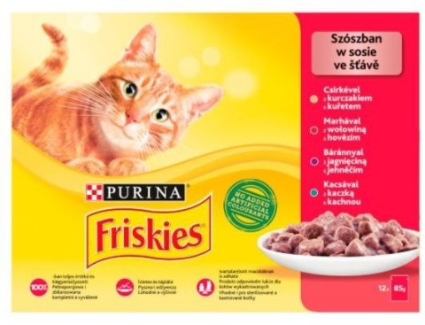 FRISKIES MP Mięso 12x85g