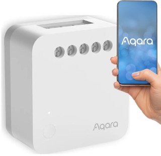 AQARA Przekaźnik podpuszkowy T1 SSM-U02 Homekit wersja EU (bez przewodu neutralnego)