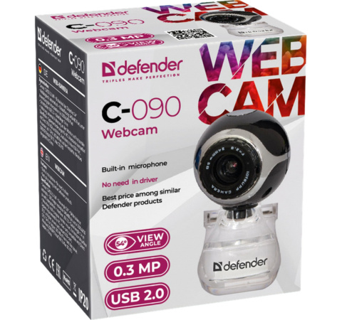 Kamera internetowa Defender C-090 0.3 MP