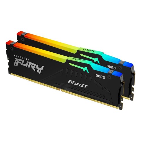 KINGSTON DDR5 16GB 6000MHz CL40 KITx2 FURY Beast RGB