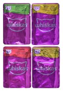 WHISKAS saszetki mix w sosie dla kota 80x85g