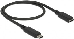 Kabel USB DELOCK 1x USB 3.1 Typ C (gniazdo) 0.5