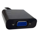 Adapter IBOX IAHV01 (HDMI M - D-Sub (VGA) F; 1m; kolor czarny)