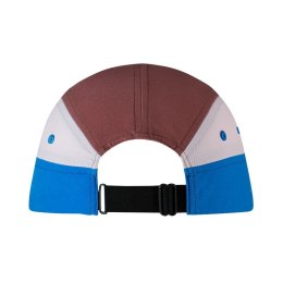 Sportowa czapka z daszkiem BUFF® 5 PANEL GO CAP DOMUS AZURE S/M