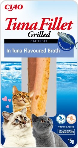 Przysmak Filet z tuńczyka w bulionie dla kota 15g