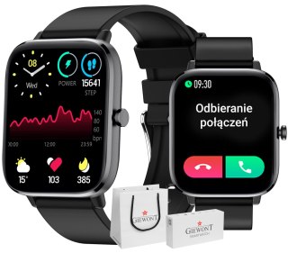 Smartwatch Giewont GW230-2 Czarny-Czarny