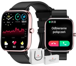 Smartwatch Giewont GW230-3 Różowe Złoto-Czarny