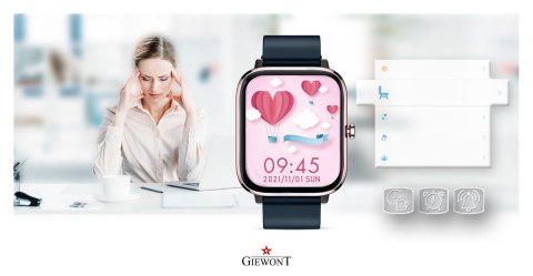 Smartwatch Giewont GW230-5 Różowe Złoto-Niebieski