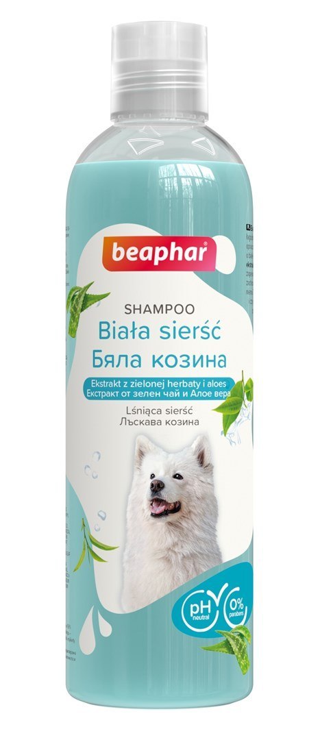 Beaphar szampon do białej sierści dla psów 250ml