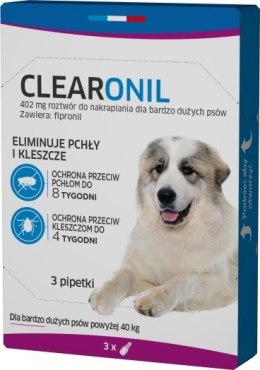 CLEARONIL dla bardzo dużych psów powyżej 40 kg - 402 mg x 3