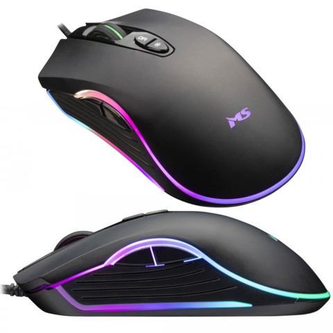 MYSZ MS NEMESIS C365 6400DPI 7P RGB LED SPCP199 GAMING