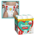 PAMPERS Pieluchomajtki MTH Rozm 5, 12-15kg, 152szt