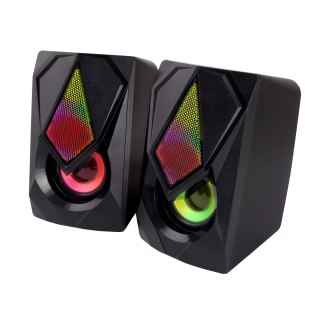 ESPERANZA GŁOŚNIKI 2.0 USB LED RAINBOW BOOGIE EGS102