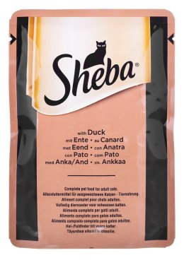 Sheba Selection Drobiowe Smaki w sosie 80x85g