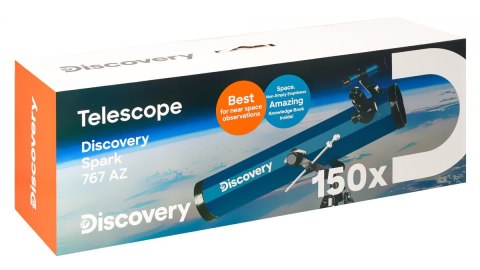 (CZ) Teleskop Discovery Spark 767 AZ z książką